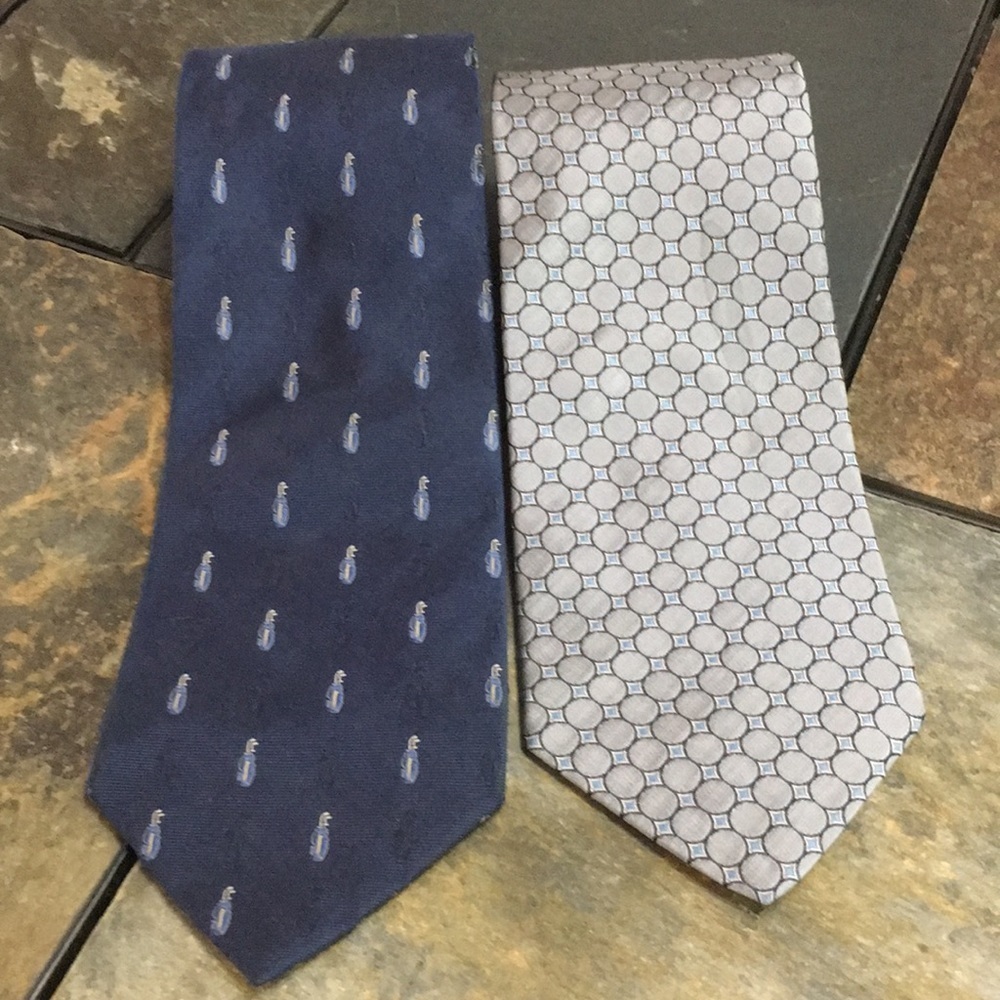 2 Tommy Hilfiger Silk ties